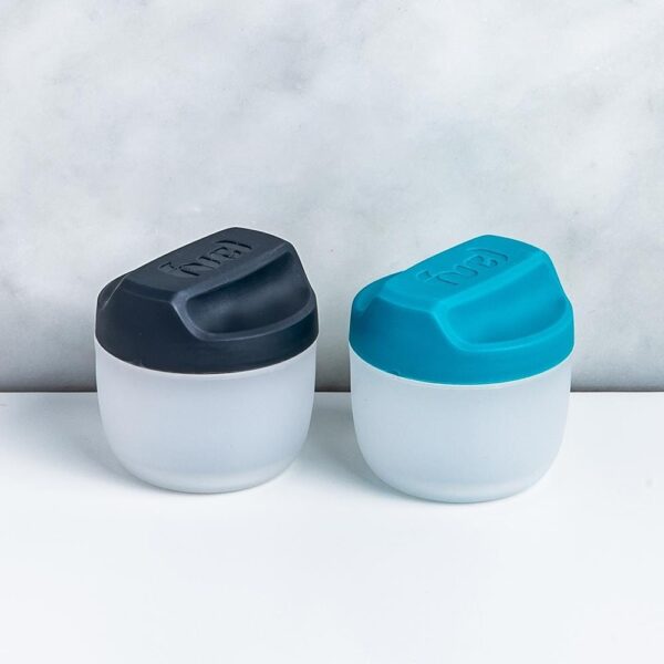 Fuel Primary Condiment Container - Set of 2 (Teal/Grey) Fuel Primary Condiment Container - Set of 2 (Teal/Grey)