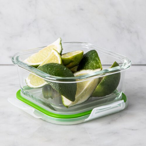 KSP Clip It Glass 495ml Storage Container (Green)