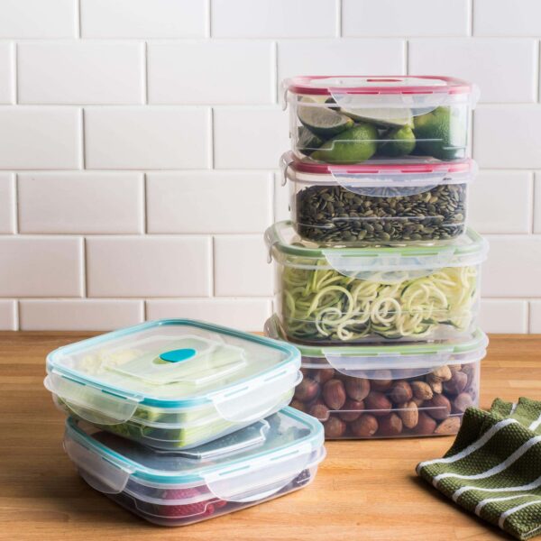 KSP Clip Tight Storage Container Combo - Set of 12 KSP Clip Tight Storage Container Combo - Set of 12