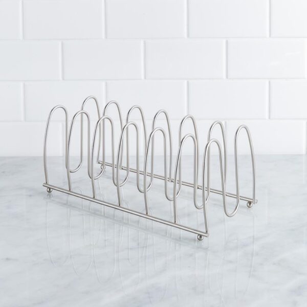 KSP Curvy Divided Kitchen Organizer (Matte Nickel) 33 x 13.5 x 14 cm KSP Curvy Divided Kitchen Organizer (Matte Nickel) 33 x 13.5 x 14 cm
