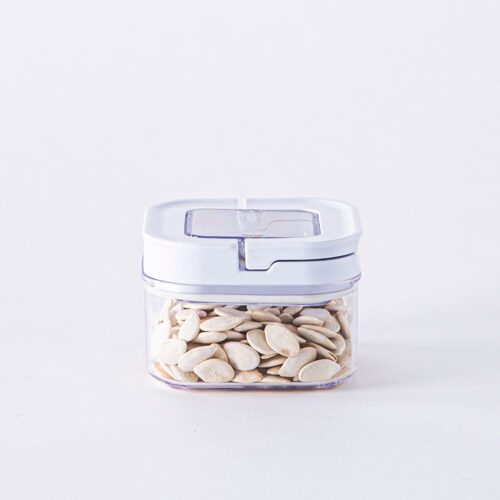 KSP Easy Lock 'Square' Acrylic Canister with Locking Lid (0.45 L)