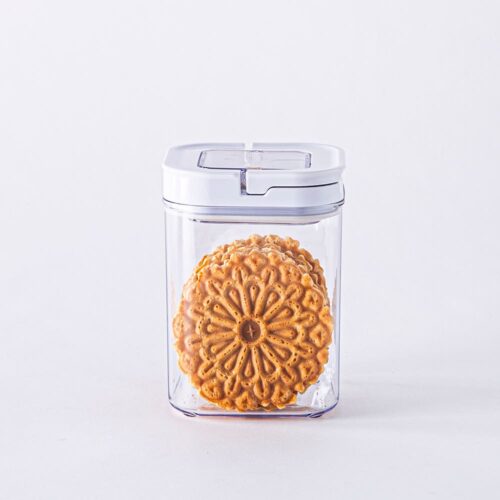 KSP Easy Lock 'Square' Acrylic Canister with Locking Lid (1.1 L)