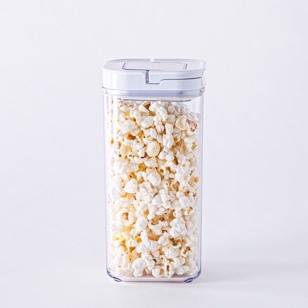 KSP Easy Lock 'Square' Acrylic Canister with Locking Lid (1.7 L) KSP Easy Lock 'Square' Acrylic Canister with Locking Lid (1.7 L)