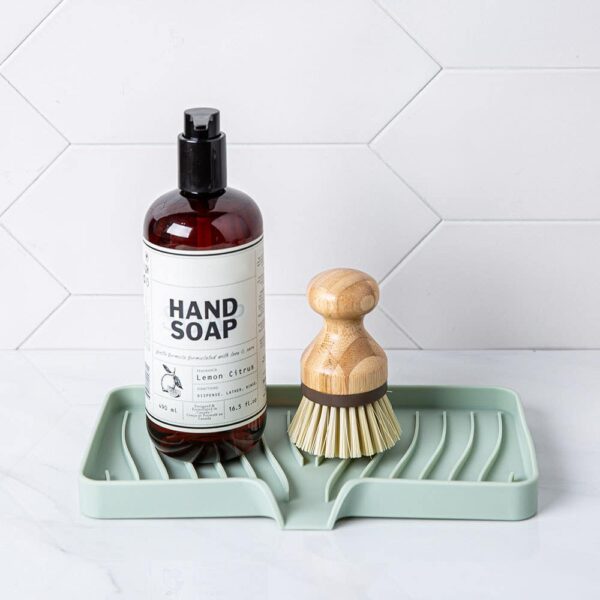 KSP Sinksmart Silicone Sink/Sponge Tray (Sage) KSP Sinksmart Silicone Sink/Sponge Tray (Sage)