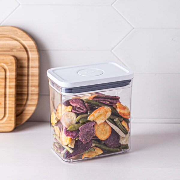 OXO Good Grips Pop 1.6L Short Rectangular Storage Canister OXO Good Grips Pop 1.6L Short Rectangular Storage Canister