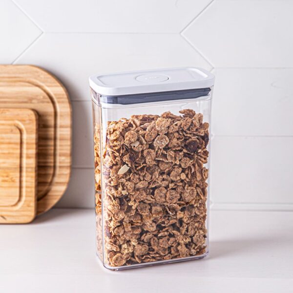 OXO Good Grips Pop 1.8L Slim Rectangular Storage Canister OXO Good Grips Pop 1.8L Slim Rectangular Storage Canister