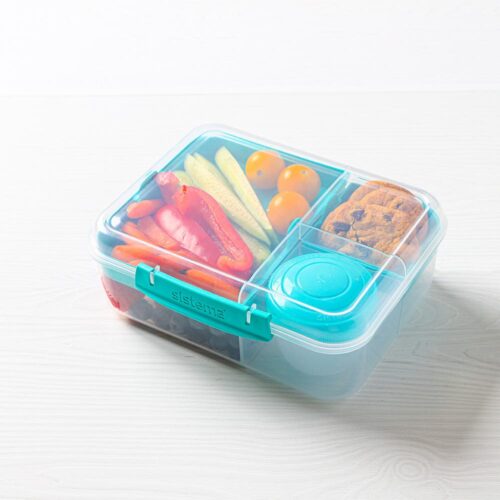 Sistema Klip It To-Go Rectangle Bento-Style Lunch Box