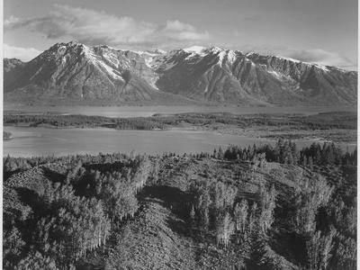 Grand Teton, National Park Wyoming, Geology, Geological 1933-1942 - Wall Art Print, 16x12