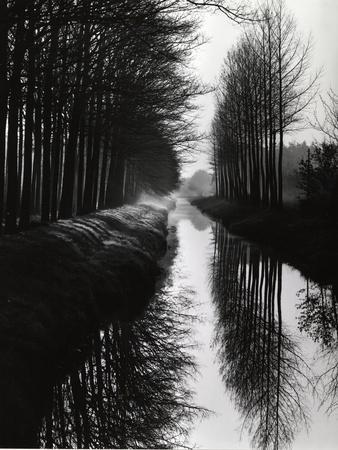 Holland Canal, 1973 - Photographic Print, 12x16