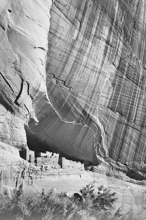 View From River Valley "Canyon De Chelly" National Monument Arizona. 1933-1942 - Wall Art Print, 12x18