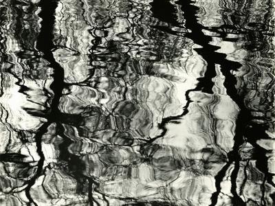 Water Reflection, Europe, 1971 - Photographic Print, 12x9