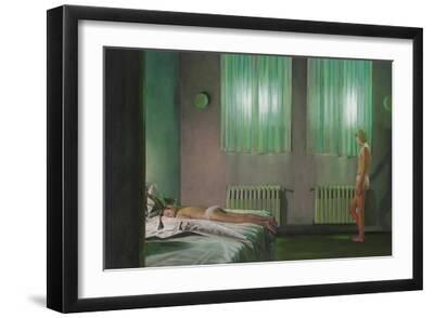 Am Ende der Ungeduld, 2006 - Black Framed Art Print Wall Art, 18x12