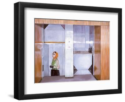 Arbogast, 2003 - Black Framed Art Print Wall Art, 12x9