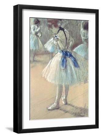 Dancer - Black Framed Art Print Wall Art, 12x18