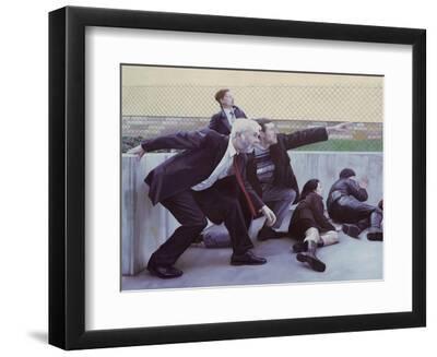 Fargo I, 2002 - Black Framed Art Print Wall Art, 12x9