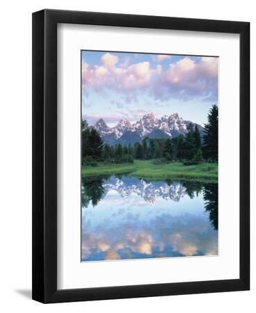 Grand Teton National Park, Wyoming, USA - Black Framed Art Print Wall Art, 9x12