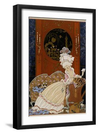 Love Letter - Black Framed Art Print Wall Art, 12x18