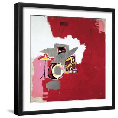 Max Roach - Black Framed Art Print Wall Art, 16x16