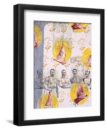 Moderne Athleten, 2000 - Black Framed Art Print Wall Art, 9x12