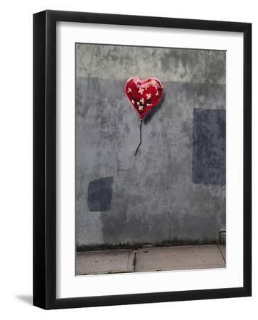 NYC Love - Black Framed Art Print Wall Art, 12x16