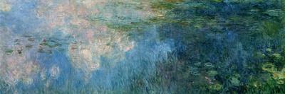 Nympheas (Waterlilies), Paneel C II - Giclee Print, 36x12