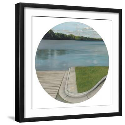 Olentangy River I, 2005 - Black Framed Art Print Wall Art, 16x16