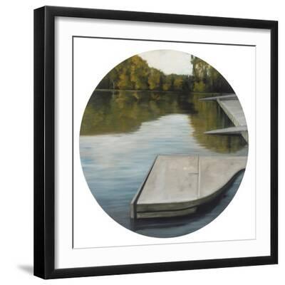 Olentangy River II, 2005 - Black Framed Art Print Wall Art, 16x16