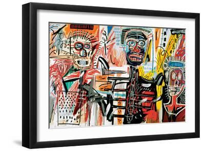Philistines, 1982 - Black Framed Art Print Wall Art, 18x12