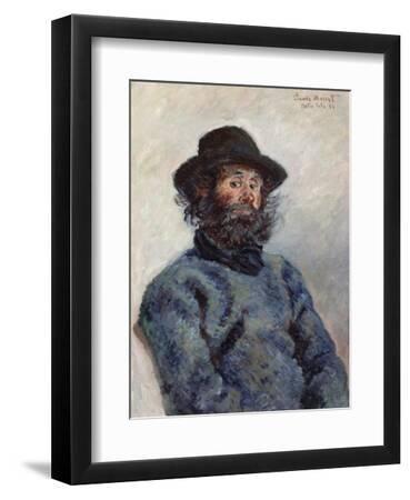 Poly, Fisherman at Belle-Ile, 1886 - Black Framed Art Print Wall Art, 9x12