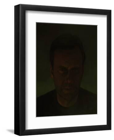 Portrait, 2010 - Black Framed Art Print Wall Art, 9x12