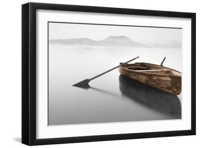 Ready 2-Brown - Black Framed Art Print Wall Art, 18x12 Ready 2-Brown - Black Framed Art Print Wall Art, 18x12