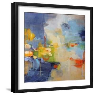 Restless Mind - Black Framed Art Print Wall Art, 16x16