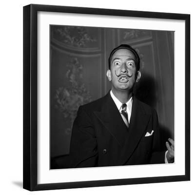 Salvador Dali - Black Framed Art Print Wall Art, 16x16 Salvador Dali - Black Framed Art Print Wall Art, 16x16