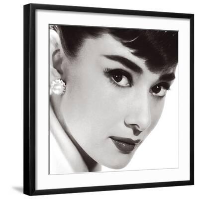 Screen Legend I - Black Framed Art Print Wall Art, 20x20
