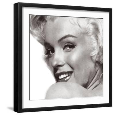 Screen Legend II - Black Framed Art Print Wall Art, 16x16