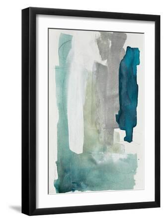 Seaglass III - Black Framed Art Print Wall Art, 12x18