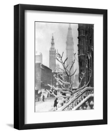 Stieglitz: New York, C1914 - Black Framed Art Print Wall Art, 9x12