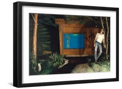 The Home, 2005 - Black Framed Art Print Wall Art, 18x12