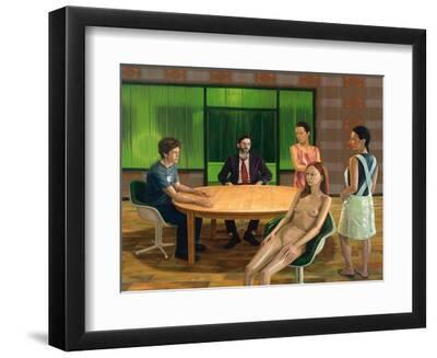 The Hour of Inimitable Revelation, 2005 - Black Framed Art Print Wall Art, 12x9