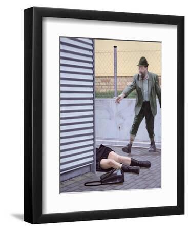 The Ideal Crash 3, 2001 - Black Framed Art Print Wall Art, 9x12
