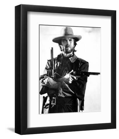The Outlaw Josey Wales - Black Framed Art Print Wall Art, 8x10