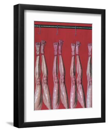Triptych, 1996 - Black Framed Art Print Wall Art, 9x12
