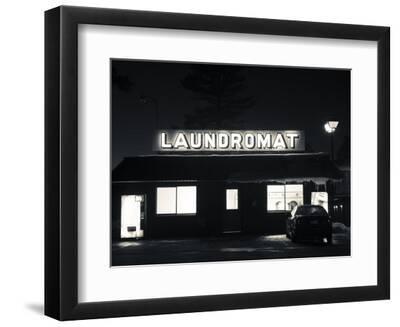 Utah, Bryce Canyon National Park, Laudromat at Ruby's Inn, USA - Black Framed Art Print Wall Art, 12x9 Utah, Bryce Canyon National Park, Laudromat at Ruby's Inn, USA - Black Framed Art Print Wall Art, 12x9