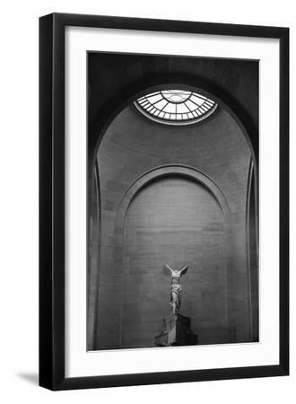 Winged Victory Of Samothrace - Black Framed Art Print Wall Art, 12x18