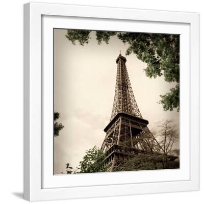 Last Day in Paris I - White Framed Art Print Wall Art, 16x16 Last Day in Paris I - White Framed Art Print Wall Art, 16x16