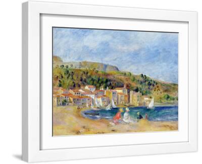 Le Lavandou - White Framed Art Print Wall Art, 16x12 Le Lavandou - White Framed Art Print Wall Art, 16x12
